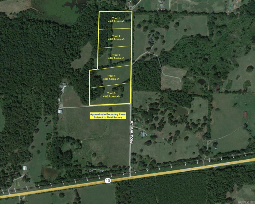 TRACT 3 MCGHEE LANE, PERRY, AR 72125, photo 1 of 8
